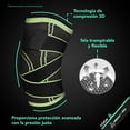 thumbnail image 4 of Par de Rodilleras Neopreno UrbanFit Pro Para Entrenamiento Crossfit Pesas Verde Mediana, 4 of 10