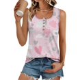 thumbnail image 6 of IMENGL Tank Tops for Women Sleeveless Dresses Long Sleeve Dresses V Neck Printed Long Dress Soft Casual Women's Slim-Fit Camisole,M-XXL, 6 of 7