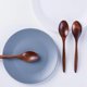 thumbnail image 1 of Juego de cucharas de sopa de madera, mesa de madera natural de mango largo, utilizada para mezclar comestibles y cocinar para revolver, 1 of 2