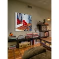 thumbnail image 4 of Marmont Hill Home Football by George Hughes Painting Print on Canvas, 4 of 7