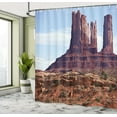 thumbnail image 5 of Ambesonne Landscape Shower Curtain, Grand Canyon Cliff, 69"Wx84"L, Brown, 5 of 5