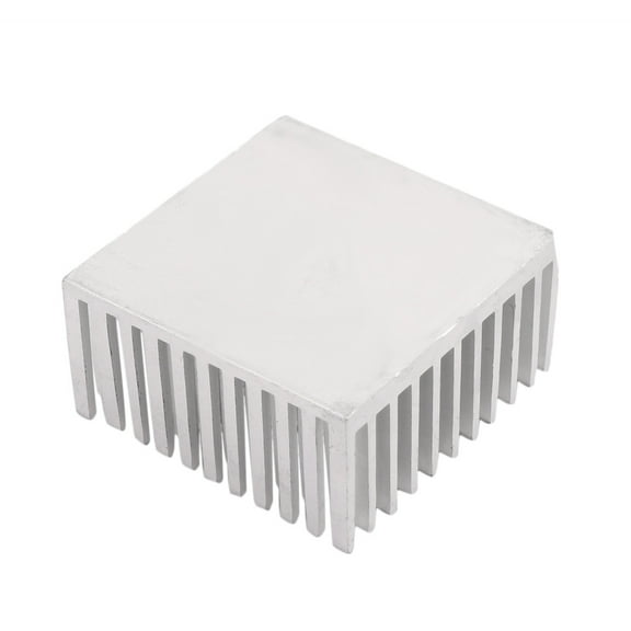 40mm x 40mm x 20mm Aluminum Heatsink Heat Diffuse Cooling Fin Silver Tone