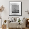 thumbnail image 4 of Historic Framed Print, [The signal tower at the Suda Naval Arsenal], 17-7/8" x 21-7/8", 4 of 9