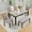 Grey-6 Piece, variant on Bellemave 5 Piece Dining Table Set, Wooden Kitchen Table and Upholstered Chairs for 4, Small Dining Set for Bar Dining Room Breakfast Nook, Espresso