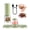 Green, variant on Electric Salt and Pepper Grinder Set 2026 Upgrade, Dual-Bin 2-in-1 Design for Salt, Pepper and Spices, USB Rechargeable Automatic Grinder, Adjustable Grinding Coarseness,Green