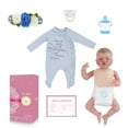 thumbnail image 7 of JRLCGYP 22-Inch Lifelike Reborn Baby Dolls Girl Set, Realistic Silicone Vinyl Weighted Newborn Toddler Boy Doll, Removable Accessories - Gift for Collectors and Kids 3+, 7 of 7