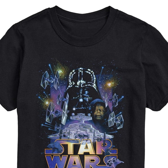 Star Wars - Empire Poster - Men's Short Sleeve Graphic T-Shirt