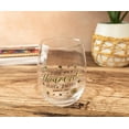 thumbnail image 2 of Copa de vino Silver Buffalo Gilmore Girls Thousand Yellow Daisies 590 ml, 2 of 2