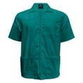 thumbnail image 1 of MAZEL UNIFORMS MENS ZIP UP WORK SHIRT, 1 of 1