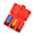 thumbnail image 1 of TEHAUX Cache-Roue 3 Pcs Manchon de Roue Mural Fin pour Outils de Voiture Orange 16x10.5x5cm, 1 of 8