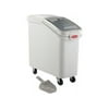 Rubbermaid Commercial RCP 3600-88 WHI ProSave Mobile Ingredient Bin, 20.57 gal., 28.00" x 13.13" x 29.25", White