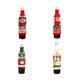 thumbnail image 3 of Ounissouiy Cubierta de botella Calcomanía de Navidad Decoración de Navidad A prueba de polvo Dulce regalo Accesorios para el hogar Festival Kits de decoración para fiestas Patrón de árbol de Navidad, 3 of 6