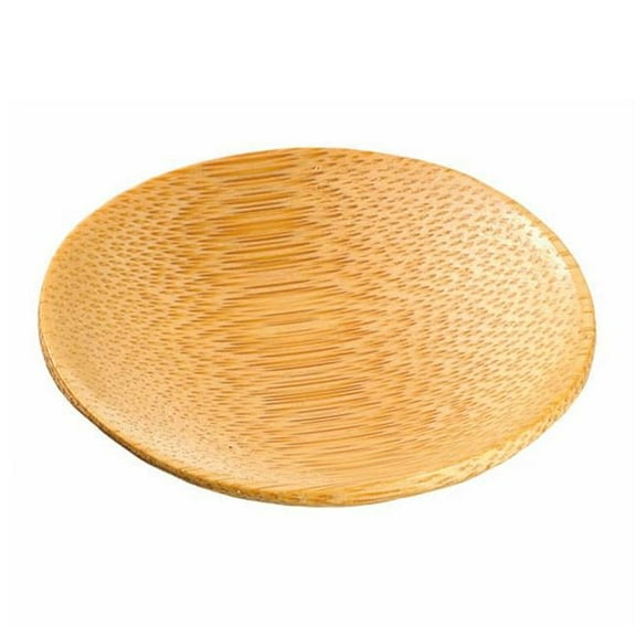 PacknWood  Ping Bamboo Mini Round Dish - 0.50 Oz. Pack of 144 - Natural