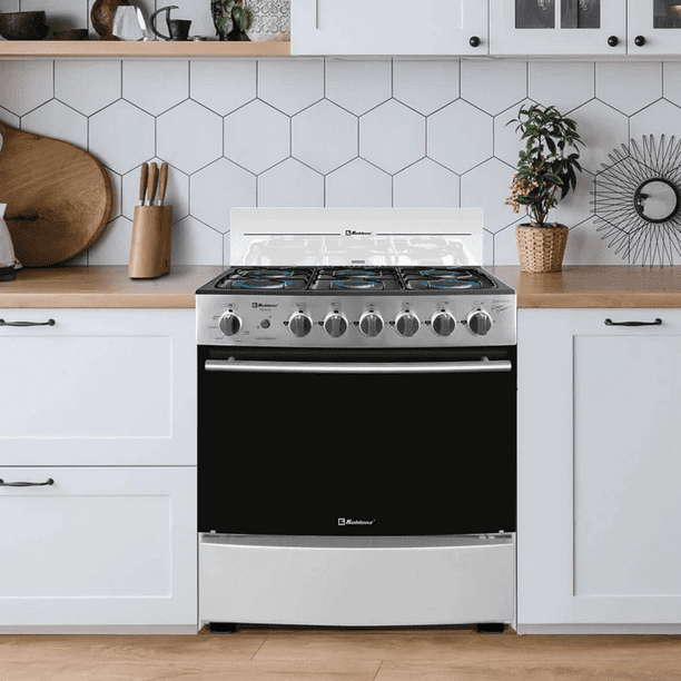 Estufa Koblenz Venecia EK-1131 VA-ICHIC 30" 6 Quemadores Encendido Electronico Copete de vidrio