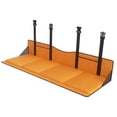 thumbnail image 2 of Placa de extensión del colchón de asiento trasero del automóvil cómodo cómodo para aumentar el espacio del tronco del tronco accesorio portátil fácil Naranja, 2 of 8