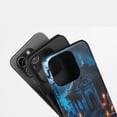 thumbnail image 4 of Cemetery Mausoleum For All iPhone Series Tough Phone Case Gothic Blue, 4 of 7