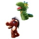 thumbnail image 2 of 2 marionetas de mano para niños, animales de peluche, juguetes para juegos, cosplay, regalos de fiesta Dinosaurio y caballo, 2 of 7
