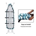 thumbnail image 4 of HELLHERO Camouflage Pattern Table Top Ironing Board Cover 3 Fasteners Elastic Edge Iron Board Cover Replacement Soft Fabric Ironing Board Covers for Women, 4 of 5