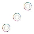thumbnail image 2 of Injueey Pack of 40 Household Pearl Head Sewing Plastic Pins Color Manual Random Colorful Locating Kit Dressmaking Type1 NO1, 2 of 6