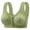 Green, variant on beishanbush Clothing 2025 Bra Under $5 Bras for Women Front Snap Closure Comfort Everyday Bras Plus Size Wireless Bras for Women No Underwire