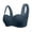 Navy, variant on Levmjia Women's Comfortable Bras Wireless Bralette No Underwire Breathable Seamless Soft for Everyday Wear Plus Size 34-40B/C/D Multi Colors