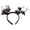 B, variant on GIJNRIUIUA Under $5 Party Headbands 2026 Summer Sales Halloween Headband Black Flower Hair Hairband Headpiece Headwear for Women Girl Decor