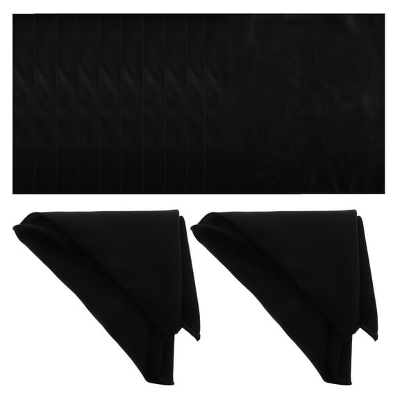 Worgeous 12pcs Cloth Napkins Napkins Cloth Washable Table Dinner Napkins Cloth For Hotel Lunch Restaurant Weddings Parties
