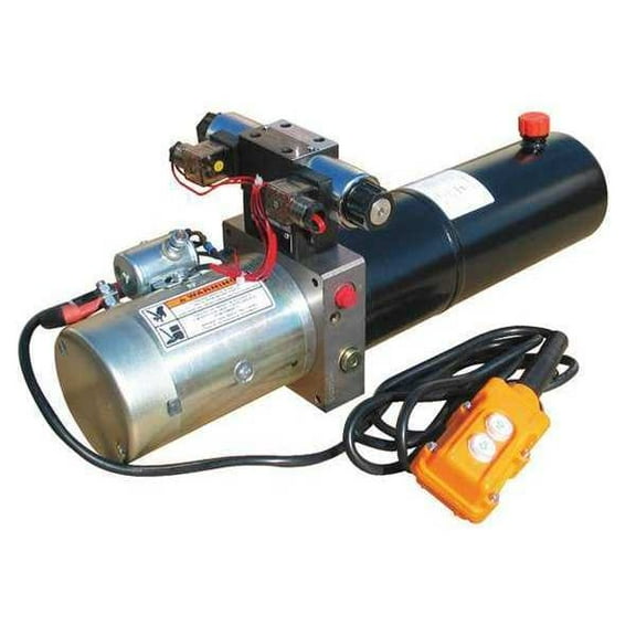 Chief HPU,1 Stage,0.75 gal.,2 HP,1.3 gpm,12VDC 253100