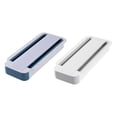 thumbnail image 4 of FENGGUIQU 2Pcs Grey Drawer Type Desktop Storage Box for Classroom Use with ABS Material 10.8x4.7in, 4 of 8