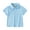 Light Blue, variant on Toddler Kids Cotton Polo Shirts Short Sleeve Button Down T-Shirts Boys Athletic Sports Golf Tees Cute Summer Pullover Tops