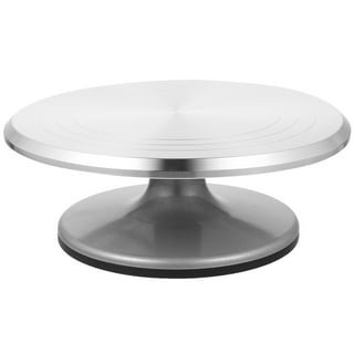 SALASAR Cake Decorating Turntable, 360 Degree Rotating Revolving Cake Turn  Table/Cake Decorating Stand/Icing Pedestal