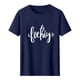 thumbnail image 3 of Camiseta de Manga Corta Impresa de Estilo Masculino, Tops Cortos para las Mujeres Pullover Casual Primavera Verano Uso Diario, 3 of 5