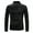 Black, variant on uikmnh Mens Winter Jackets Winter Velvet Stand Collar Long Sleeve Base Layer Shirt Thermal Underwear Top for Cold Weather Comfort Size:M