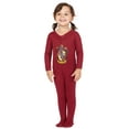 thumbnail image 2 of Intimo Baby Pajamas Set Footed Jammies Beanie Hogwarts House Gryffindor, 2 of 6