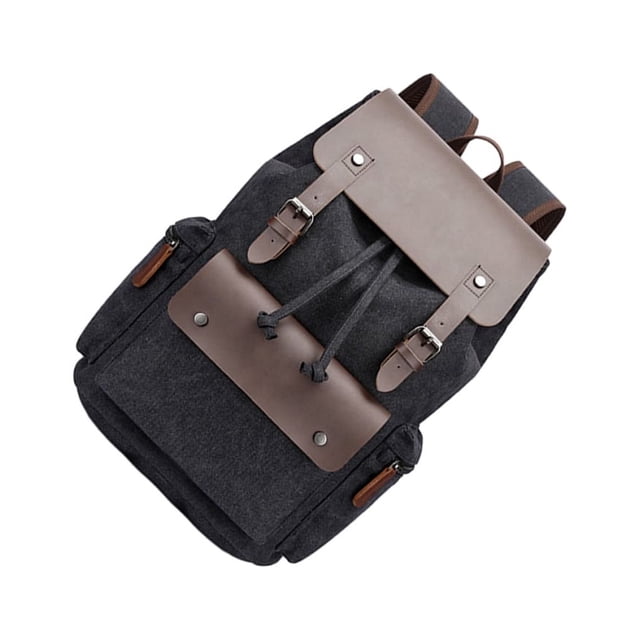 Minnieouse Mochila duradera para hombre con gran capacidad y exquisita artesanía Mochila de gran capacidad Mochilas negro