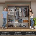 thumbnail image 5 of Ropero Closet Madesa Nobre 3 Puertas 1 Espejo MN 2, 5 of 5