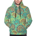 thumbnail image 4 of Hoodies for Men - Colourful Tie Dye Long Sleeve Comfrt Men'S Fashion Hoodies & Sweatshirts, Sweatshirts for Men Hoodies Pullover Clothing Clothes with Pouch, 4 of 7