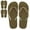 Gold, variant on 50 pairs Trail maker Flip Flops for Women, Weddings, House Guests, Indoor, Outdoor in Black