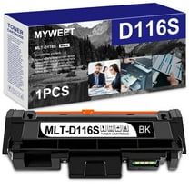 MLT-D116S Toner Cartridge (1 Black) High Yield Compatible for Samsung 116S MLT116S D116S Work with Samsung Xpress M2825WN M2675FN M2676FH M2875FD M2625 M2626 M2885FW M288x M262x M267x M28 Printers