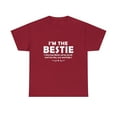 thumbnail image 2 of I'm The Bestie Racerback If Lost Or Drunk Please Return To T-Shirt, 2 of 2
