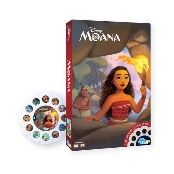 Storybook Reel Moonlite Moana Storytime para niños de 1 año o más