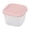 light pink, variant on Kilougeis Under $5 Silicone Snack Containers,Leakproof Food Containers with Lids,Small Salad Dressing Container To Go for Sauce Dip,Travel Picnics