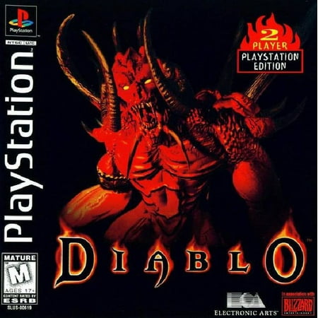 Restored Diablo (Sony PlayStation 1, 1998) RPG Game (Refurbished)