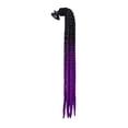 thumbnail image 2 of Trenzas para casco, cola de caballo, rampa de gradiente, para casco de moto Negro Morado, 2 of 8