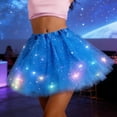 thumbnail image 4 of Cxenplz Women's Tutu Skirt Light Up Tutus Layered Tulle Ballet Skirt Sparkly Sequin Tutu Costume for Party Carnival, 4 of 7