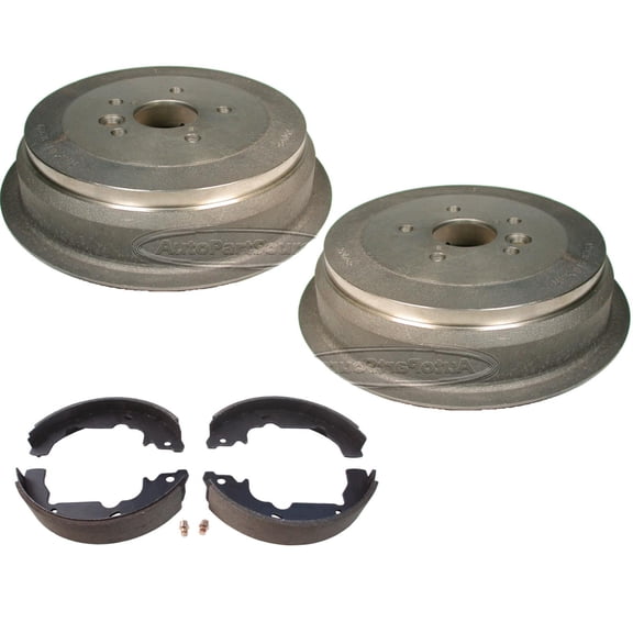 1998-2003 Toyota Sienna Rear Brake Drum Drums & Shoes 35068 B729