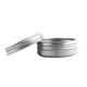 thumbnail image 1 of BRIGHTFUFU Caja de muestras de aluminio 50ML con botellas de viaje de hilo Contenedor cosmético vacío tarro de crema con tapa para maquillaje Pomada, 1 of 1