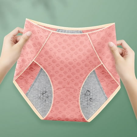 

Womens High Waist And Abdomen Embossed Jacquard And Raise The ButtocksPure Brief Panties