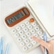 thumbnail image 5 of Calculadora Solar Portátil de Doble Potencia Yxj250721002 Azul Claro Beige Blanco Naranja Botones Grandes Funciones Básicas Avanzadas para Estudiantes Finanzas Uso En Oficina Compacta Ligera, 5 of 6