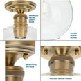 thumbnail image 4 of Progress Lighting - Hansford - 1 Light Flush Mount In Farmhouse Style-12.69, 4 of 7